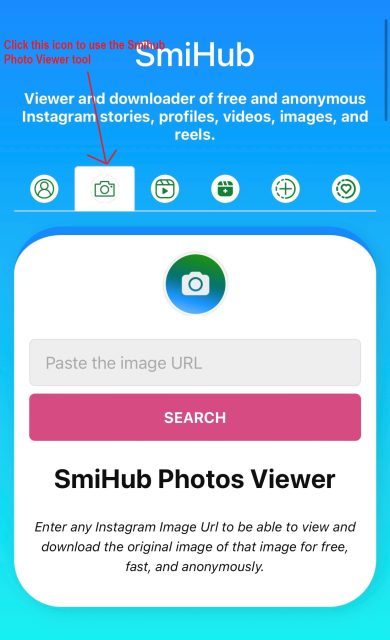 How To Use SmiHub Instagram Photo Viewer Tool For New User?-3